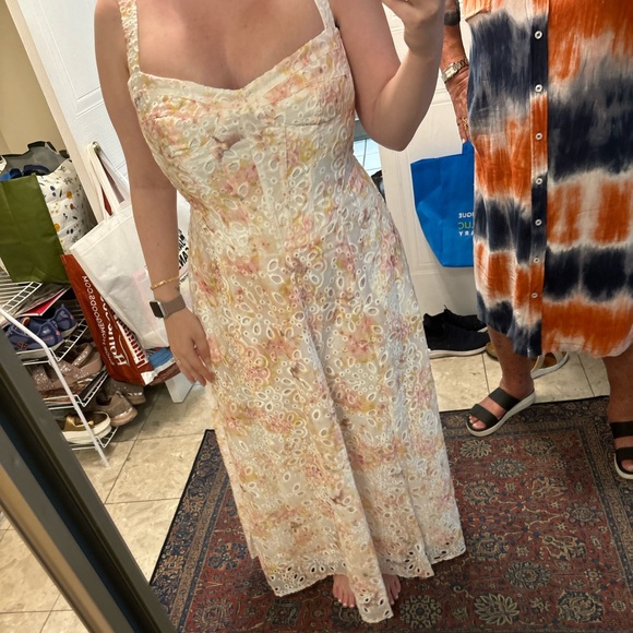 Revolve Bardot lilah midi dress - Picture 2 of 6